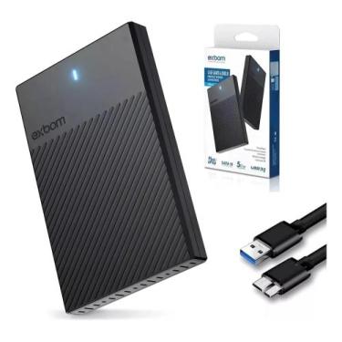 Imagem de Hd Externo 1tb Portátil Usb 3.0 Para Notebook Ps4 Ps5 Xbox - Exbom