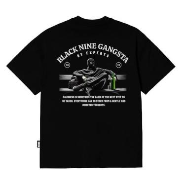 Imagem de Camiseta Black Nine Gangsta Calmness - Preta -B91144, G2