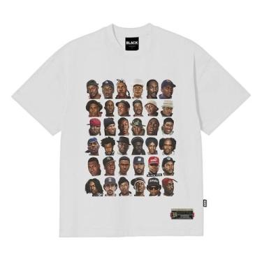 Imagem de Camiseta Black Nine Black Legends - Branca - B91147, G2