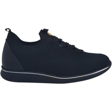 Imagem de Tênis Feminino Casual Básico Dia a Dia Passeio Trabalho Ultra Conforto em Knit Calce Fácil Modare 7358.236