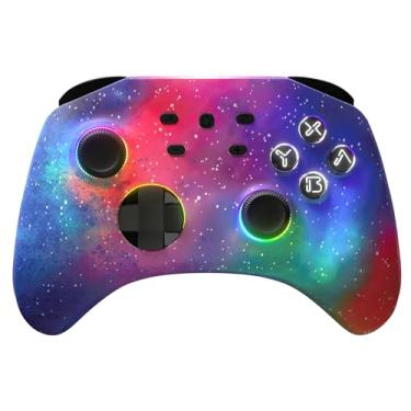 Imagem de Wireless Pro Controller - Surge Gamepad Pro (Supernova) Multi Platform Bluetooth Controller, Compatiable with Nintendo Switch, Windows PC, Steam Deck, Android & iOS, Programmable Macro Buttons, Rumble