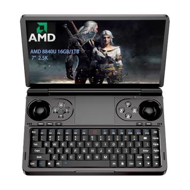 Imagem de GPD WIN Mini 2024 Handheld Game Console, 7" Touchscreen Gaming PC Mini Laptop Gamepad UMPC Win11 [AMD Ryzen 7 8840U 32GB RAM/2TB M.2 NVMe SSD]