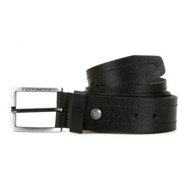 Imagem de Cinto Masculino Couro Ferracini Verona Fc 565, 90, Preto