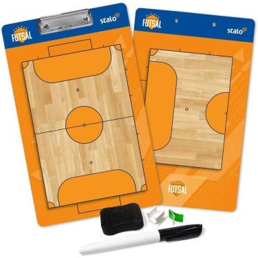 Imagem de Prancheta Tatica Com Caneta E Apagador 23X37Cm - Futsal