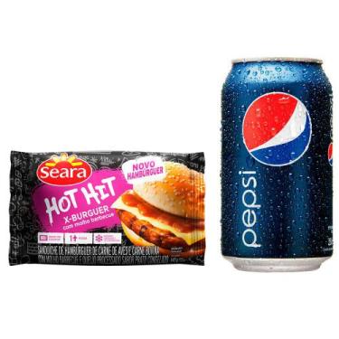 Imagem de Kit 1 Refrigerante Pepsi Lata 350ml - Seara