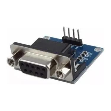 Imagem de Conversor Rs232 Ttl Max3232 Serial Db9 Femea Arduino Nodemcu - OEM