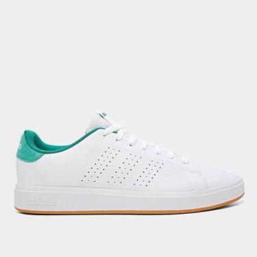 Imagem de Tênis Adidas Advantage Base 2.0 Masculino, Branco, 44