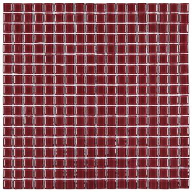 Imagem de Pastilha de Vidro Cristal de 30cm X 30cm Rende Glass Mosaic