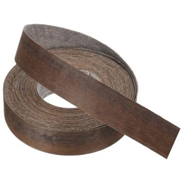 Imagem de PATIKIL Limba Edge Banding, 7/20.3 cm x 7.6 m Fita de folheado de madeira pré-colada flexível borda de compensado com adesivo hot melt para restauração de móveis