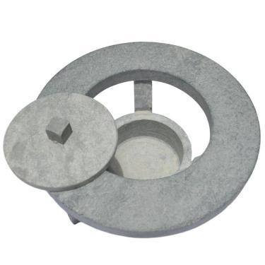 Imagem de Rechaud Fogareiro De Pedra Sabão 20 Cm