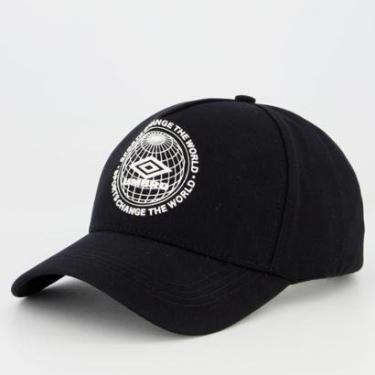 Imagem de Boné Umbro Change The World Preto-Unissex