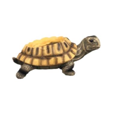 Imagem de KiBcsLic Estátua de tartaruga em resina para vaso de flores, decoração animal, suporte criativo para flores, vaso decorativo para pátio, quintal, jardim e