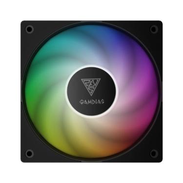 Imagem de Cooler Fan Gamdias Notus M1-1201 ARGB 120mm Hidráulico Preto - M1-1201