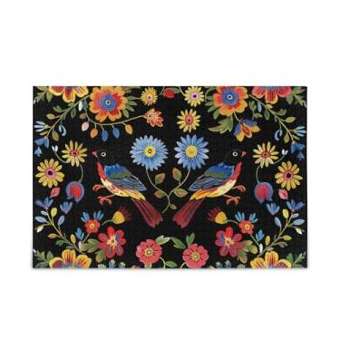 Imagem de WELLDAY Quebra-cabeça bordado pássaro padrão 500 peças grande jogo de arte para adultos adolescentes