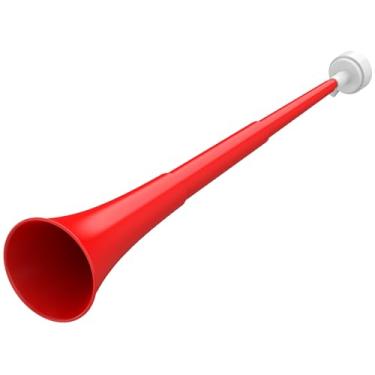 Imagem de Chifre dobrável para estádio Vuvuzela de plástico de 61 cm, buzina de trompete, barulho, buzina de futebol, buzina de torcida para eventos esportivos, jogos de formatura, material de festa escolar,