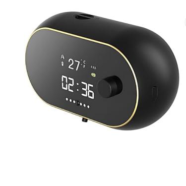 Imagem de Dispenser de Espuma Automático Sem Toque para Parede Atualizado Horizontal 450ml Multifuncional Recarregável com Display LCD Auto-limpante Banheiro Co