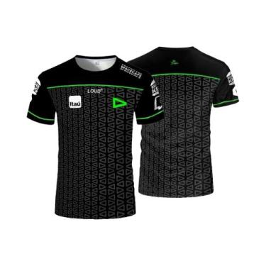 Imagem de Camiseta Uniforme Da Equipe De E-Sports LOUD Para Homens, League of Le