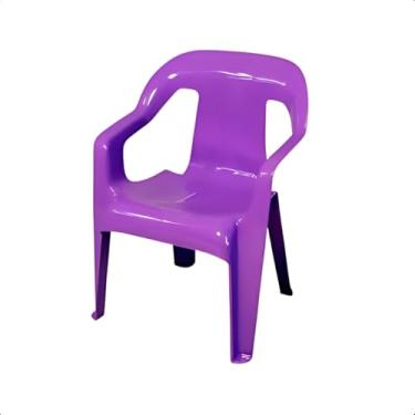 Imagem de Poltrona Infantil Plastica Super Resistente (Roxa)