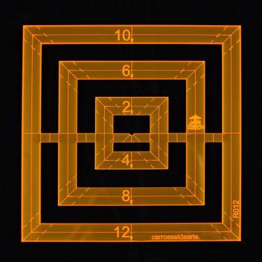 Imagem de Régua para Patchwork Quadrado 12cm