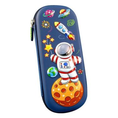 Imagem de Estojo de lápis 3D Space Astronaut de grande capacidade para crianças 