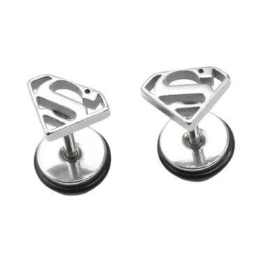 Imagem de Brincos De Aço Inoxidável Com Design De Morcego, Golfinho, Crânio, Rai