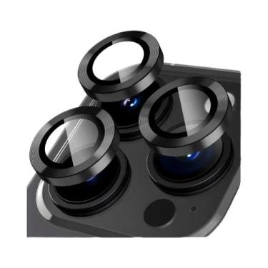 Imagem de Protetor De Lente De Câmera Para iPhone 15 14 13 pro Max Mini, Anel De