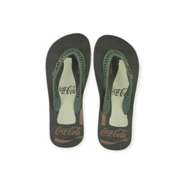 Imagem de Chinelo Coca-Cola Shoes Crook Masculino Adulto Ref. CC4846-Masculino
