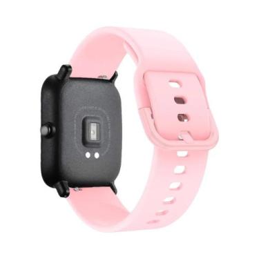 Imagem de Pulseira De Silicone 20mm 22mm Para Amazfit GTS 2/3/4 Mini GTR 2/3/4 B