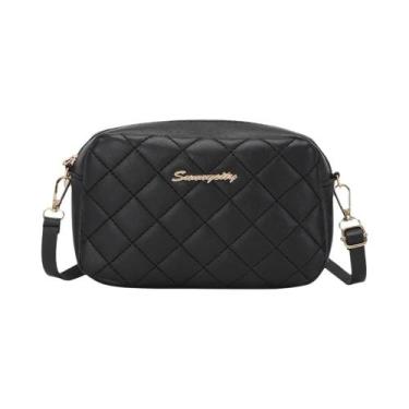 Imagem de Bolsa Transversal Feminina Pequena Com Borlas, Bordado De Diamantes E 