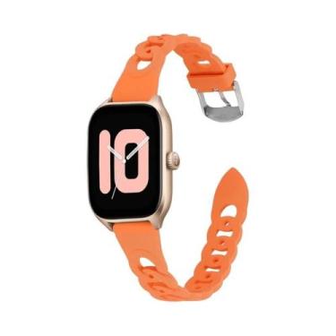 Imagem de Pulseira De Silicone 20mm 22mm Para Amazfit GTS 2 3 4 GTS2 Mini GTR 4 