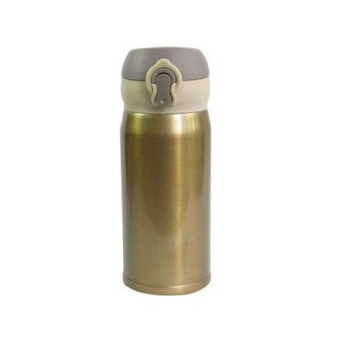 Imagem de Garrafa isotérmica aço inox trava vacuum cup 350ml - QUERO PRESENTEAR