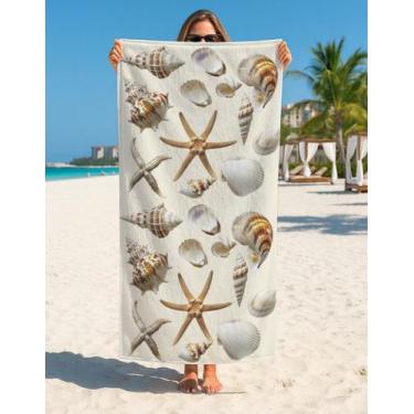 Imagem de Toalha Banho E Praia Oceano Vida Marinha Premium 70x140 Cm - Use Thuco