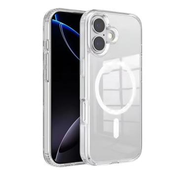 Imagem de Case para Celular MDM Iph 17 Proteção para o Aparelho Compatível com Carregamento por Indução Transparente 1 Unidade