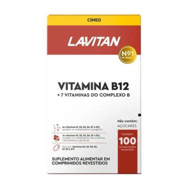 Imagem de Lavitan Vitamina B12 + 7 Vitaminas Complexo B Com 100 Comp. - Cimed