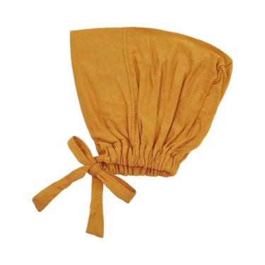 Imagem de Touca Hijab Modal Feminina, Turbante Interno Com Cordão, Chapéu Islâmi