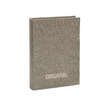 Imagem de Livro Caixa Organizadora Decorativa Em Mdf Organic Book Fake - Mart