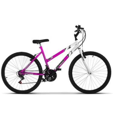Imagem de Bicicleta Ultra Aro 26 Feminina Bicolor Freio V Break - Ultra Bikes