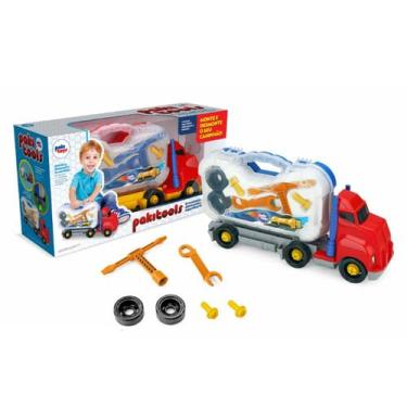 Imagem de Caminhão pakitools monta e desmonta - paki toys - 1212, U