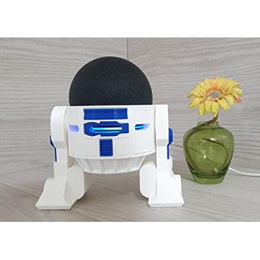 Imagem de Suporte R2D2 para Alexa Echo Dot 4 e Echo Dot 3.
