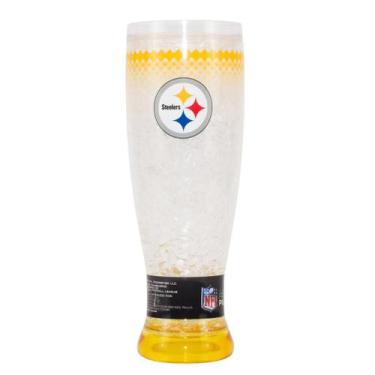 Imagem de Copo De Chopp E Cerveja Térmico Pittsburgh Steelers - Nfl