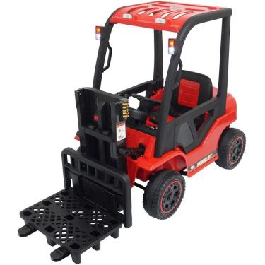 Imagem de Mini Carro Empilhadeira Infantil Elétrica 12V Controle Remoto Criança Bateria Brinqway BW-185