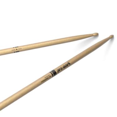 Imagem de Baqueta Promark 7A American Hickory Ponta Madeira TX7AW