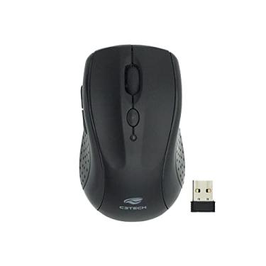 Imagem de C3Tech Mouse M-BT12BK Preto Wireless 2.4GHZ e Bluetooth Ergonomico Plug & Play