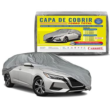 Imagem de Capa para cobrir carro 100% Forrada e impermeavel - Tamanho M