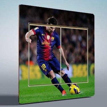 Imagem de 1 Adesivo Para Espelho De Tomada / Interruptor Lionel Messi