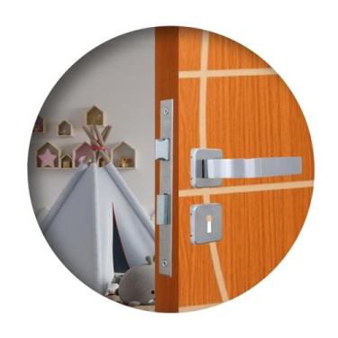 Imagem de Fechadura Roseta Módena Alumínio Interna MGM