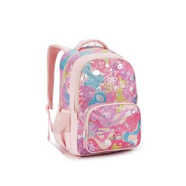 Imagem de Mochila Costas Juvenil Customização Espaçosa Estilosa Menina - Seanite