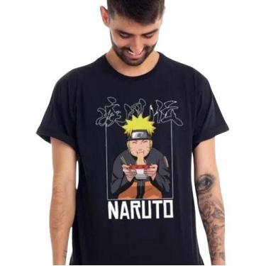 Imagem de Camiseta Clube Comix Naruto Lamen Oficial 100% Algodão