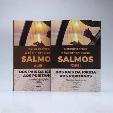Imagem de Box Salmos  Comentário Bíblico  Volume 1 e 2  Brochura  Charles Spurge