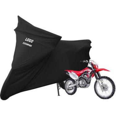 Imagem de Capa Protetora Para Cobrir Moto Honda CRF 250F Sob Medida - Mz, Preta